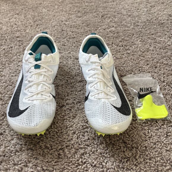 Nike Zoom Superfly Elite Track & Field Sprint Spikes Shoes Size 9 FZ9662-100 - Picture 1 of 5